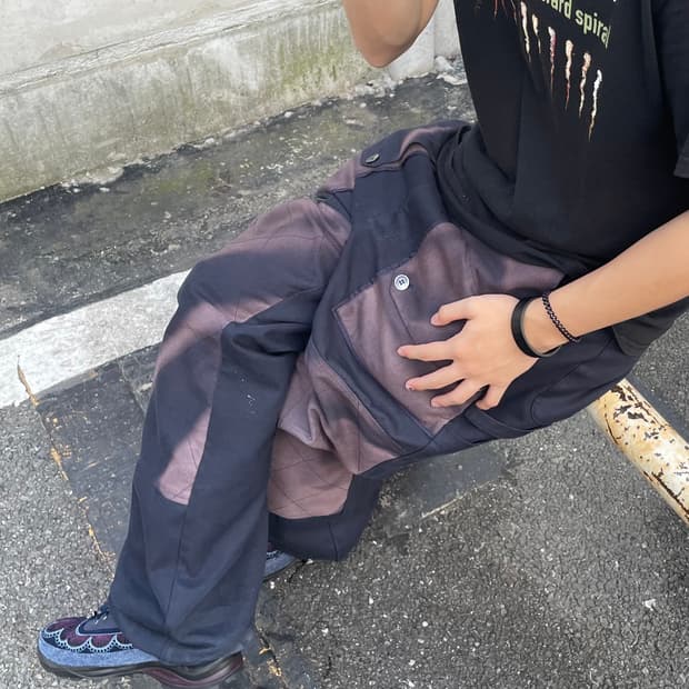 jiyongkim doble knee navy
