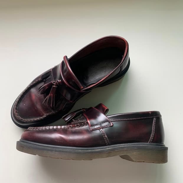 닥터마틴 아드리안 체리레드 버건디