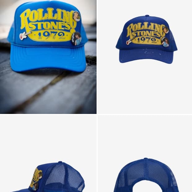 madeworn ROLLING STONES 72 트러커캡 메이드원