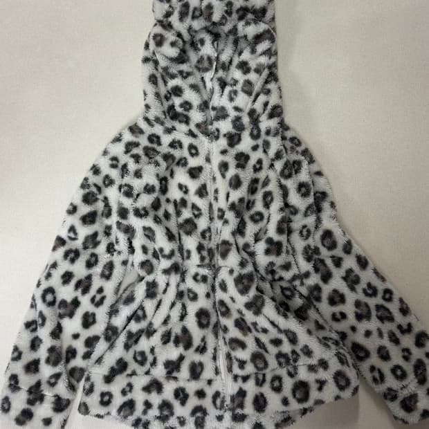 호피 쿠마미미 네코미미 오네갸루 후리스 