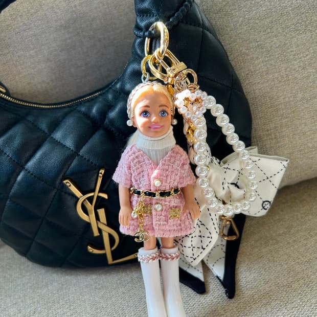 🌸 (봄 시즌 특가) (28)바비키링 정품USA 마텔사 커스텀키링