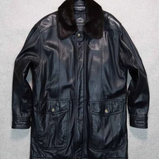 입생로랑 레더파카