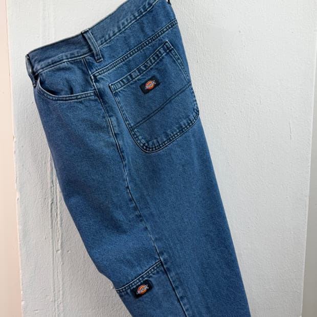 디키즈 더블 니 데님 팬츠