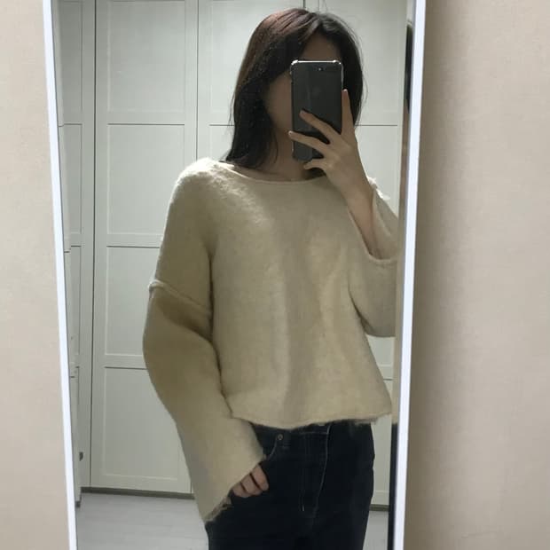 Zara 앙고라 니트