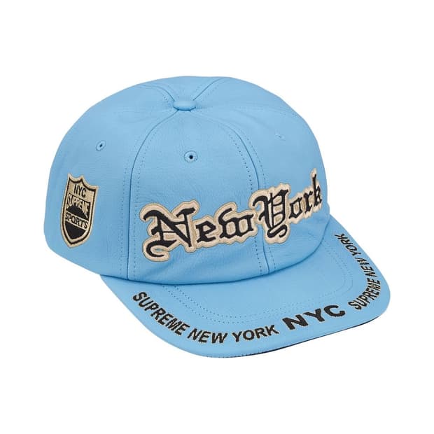 Supreme New York Leather 6-Panel