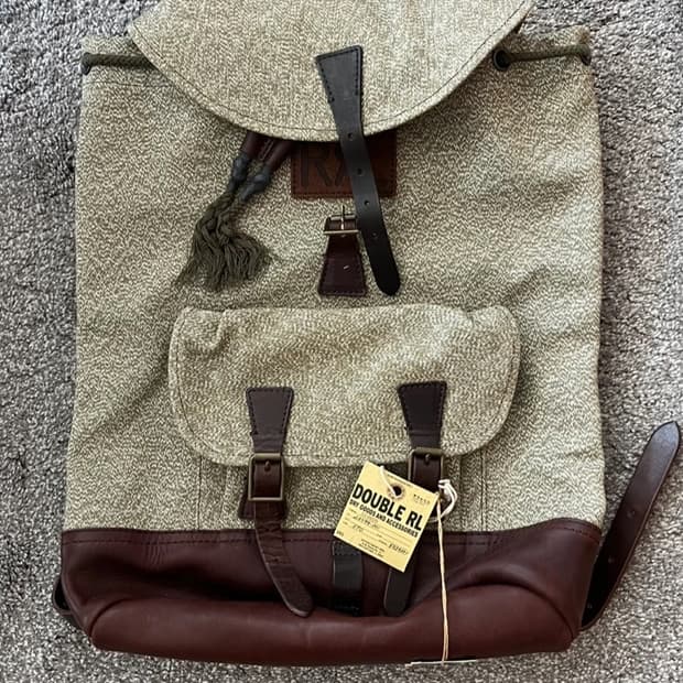 RRL 더블알엘 Canyon Rucksack 설트앤페퍼 백팩