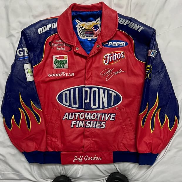 제프해밀턴 듀퐁 가죽자켓 레이싱자켓