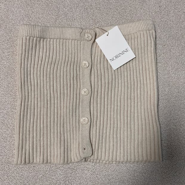 뷔스티에와니트팬츠