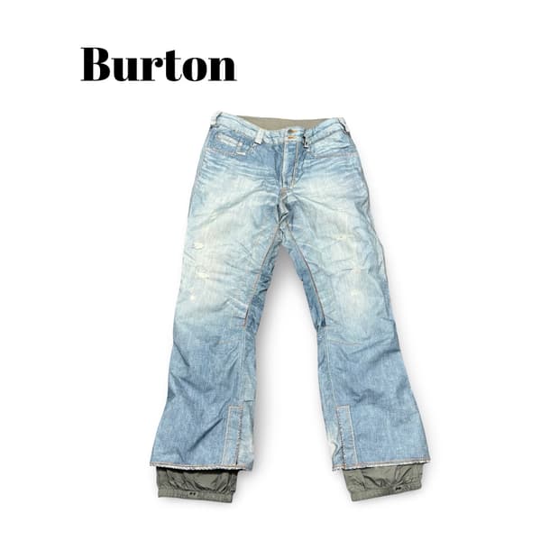 (32)Burton 데님 스노우보드고어텍스 팬츠