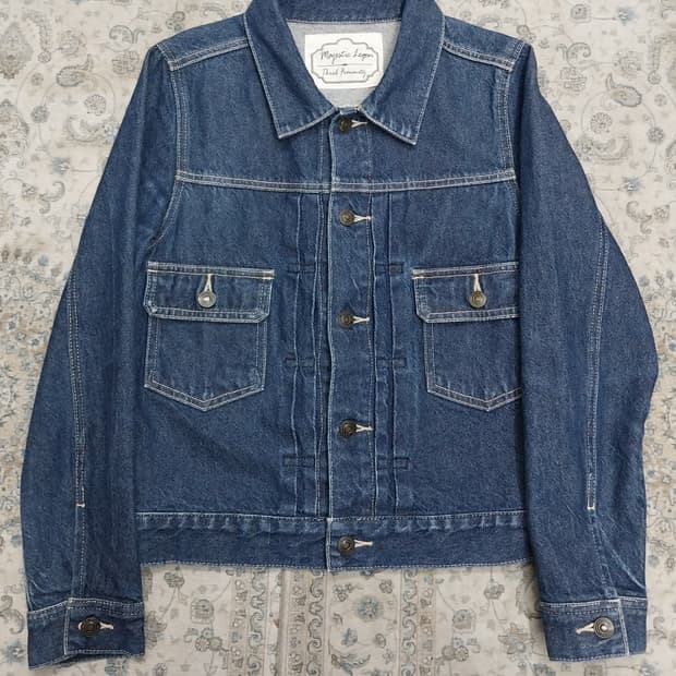 MAJESTIC LEGON 포켓 데님자켓 S
