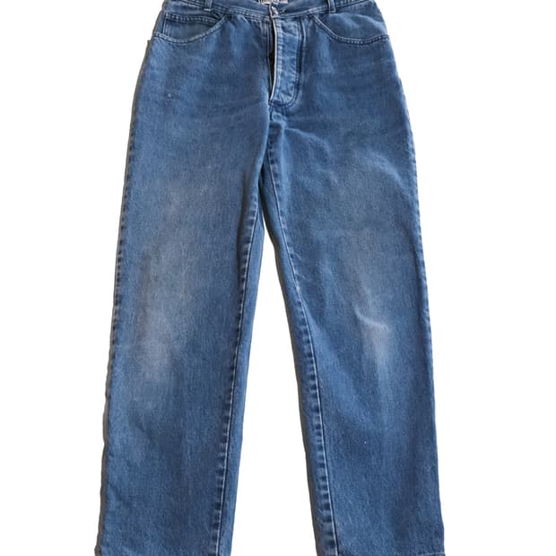 80s stone island denim pants