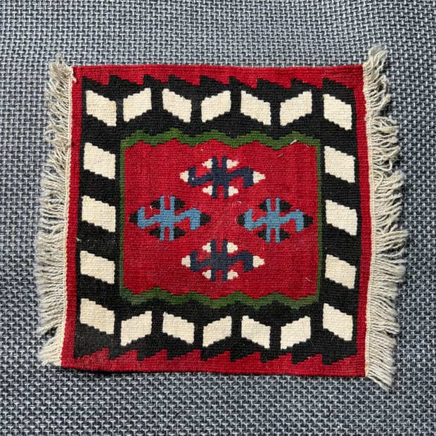 빈티지 네이티브 아메리칸 울 러그 미디엄 (old-8620)