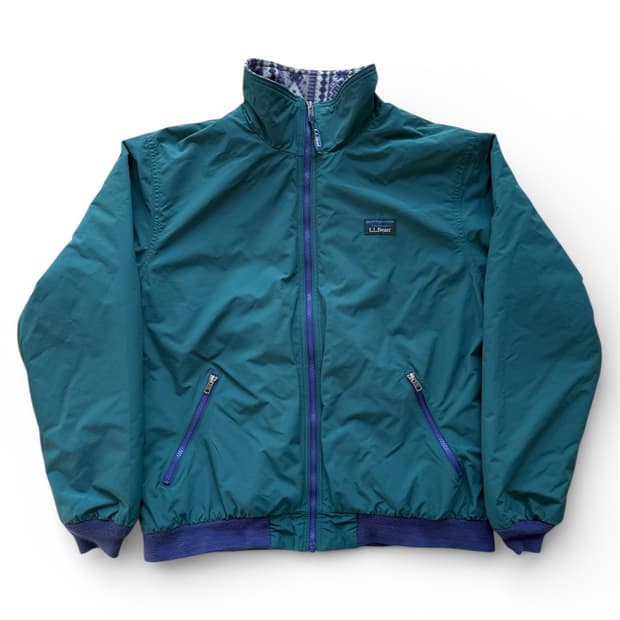 00s LL Bean 아즈텍 웜업 자켓 
