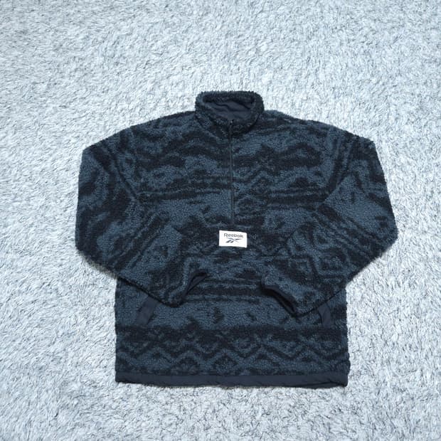 리복) L 남자 리버시블 플리스 아노락점퍼 / 왕눈이샵