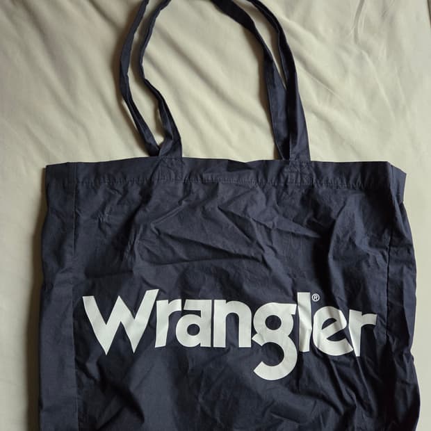 wrangler 네이비 에코백 팝니다