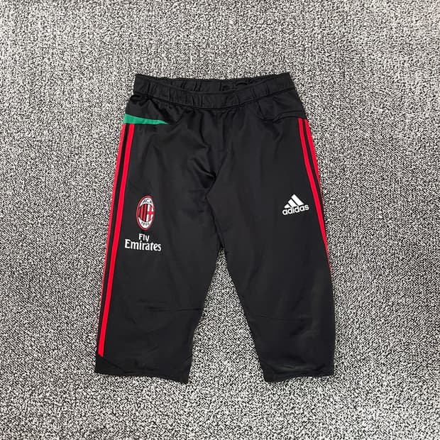 빈티지9. 아디다스 AC밀란 3/4 반바지 하프 트레이닝 팬츠