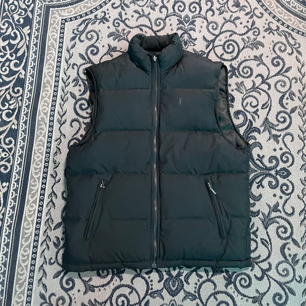 105 입생로랑 조끼 패딩/W2701