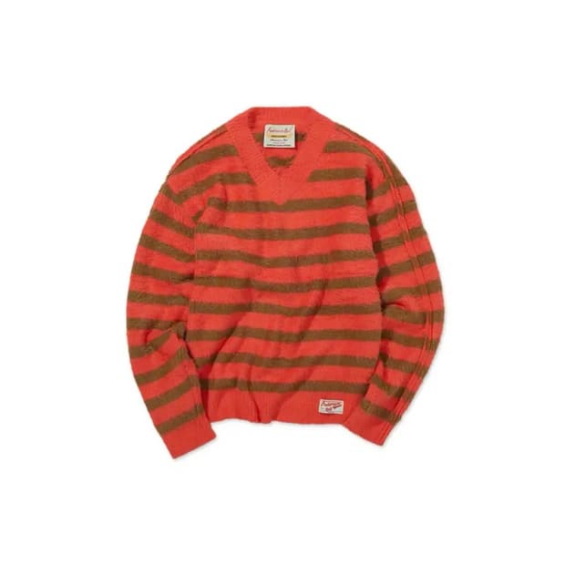 앤더슨벨 브이넥 니트