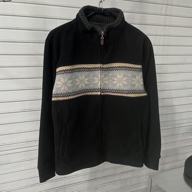 vtg nordic fleece zip up