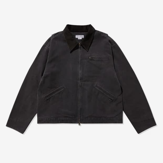 네이머클로딩 HARD FADED WORK JACKET CHARCOAL