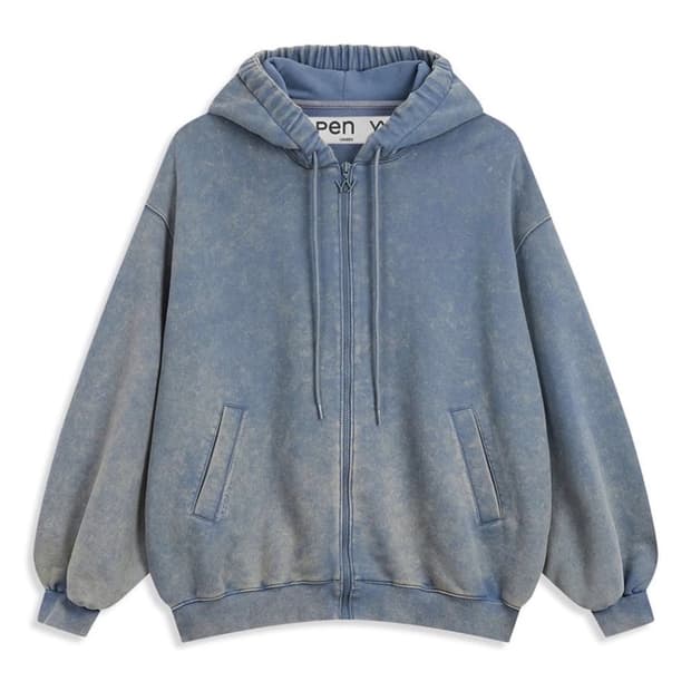 Open yy wide box hoddie+pants set up 