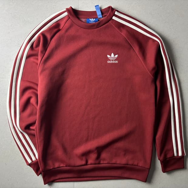 아디다스 삼선 맨투맨