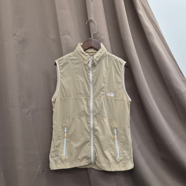 노스페이스 나일론 경량 조끼 90