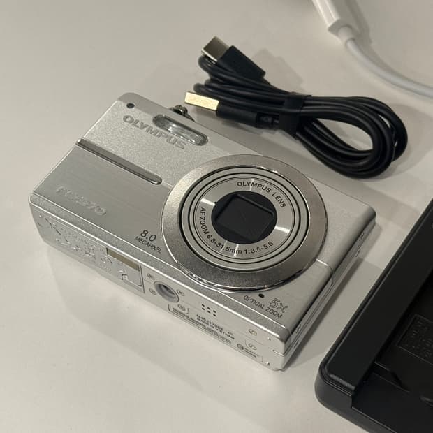 작례O 올림푸스 FE-370 빈티지디카 