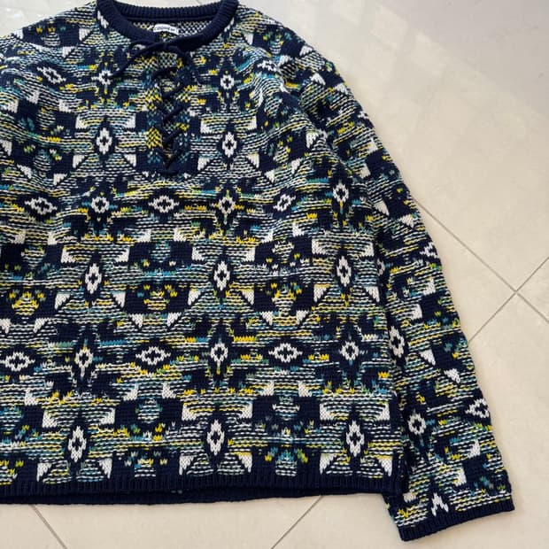 JACQUARD KNIT 자카드 니트
