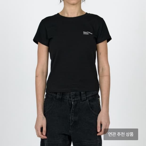 플라스틱 프로덕트 반팔 MPa T-SHIRT WOMEN