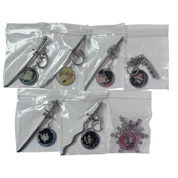 귀멸의 칼날 원화 일륜도 키링 애니 원작 일본