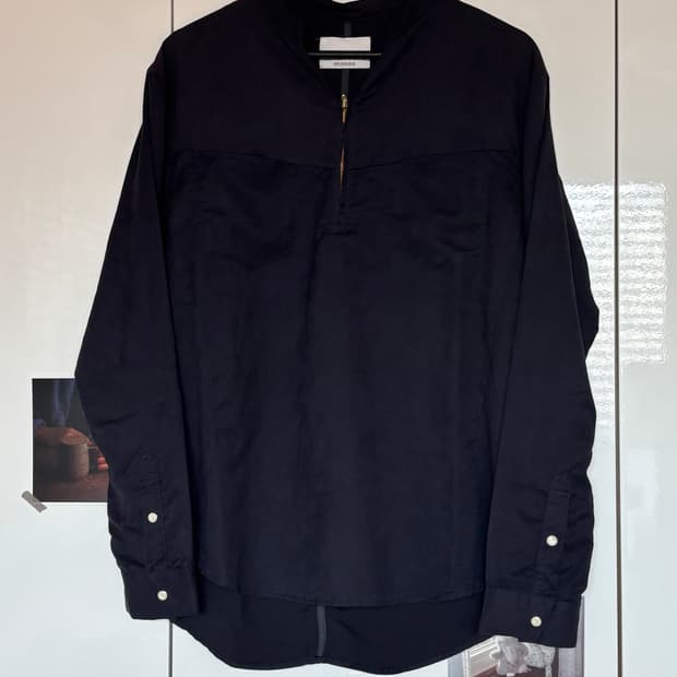 넘버나인 하프집업 셔츠