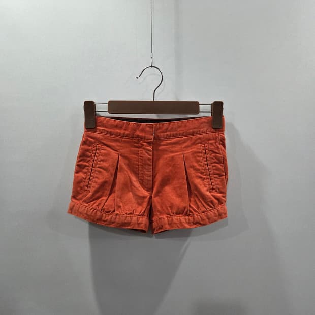 스텔라매카트니 키즈 원턱 코듀로이 반바지 8Y