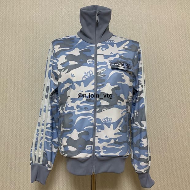 아디다스 X 미시엘리엇 하늘 카모 져지