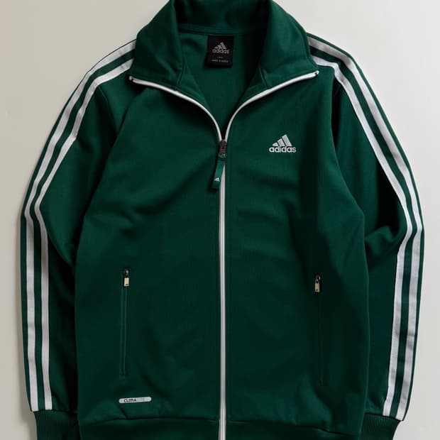 Adidas 아디다스 오리지널 로고 그린컬러 트랙탑