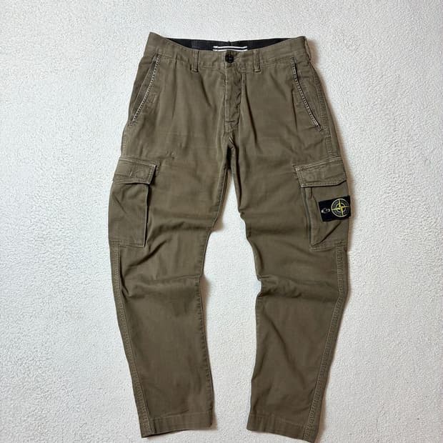 스톤아일랜드 스트레치 트윌 카고 팬츠 PN7822