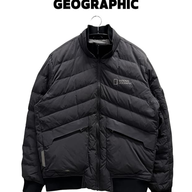 내셔널지오그래픽 토르니에 RDS 구스 다운 점퍼 차콜