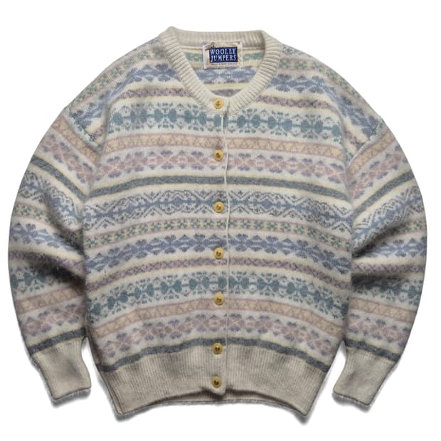 [OS] Woolly Jumpers 울리점퍼스 노르딕 니트 가디건