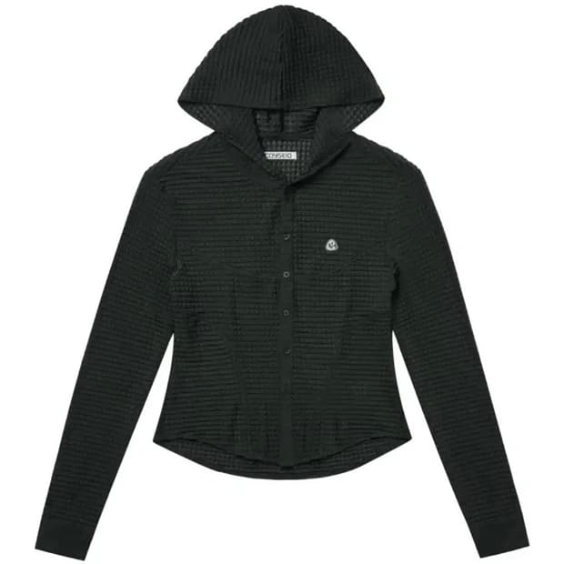 코이세이오 라운드 후디 후드 셔츠 가디건 coyseio 사파리스팟