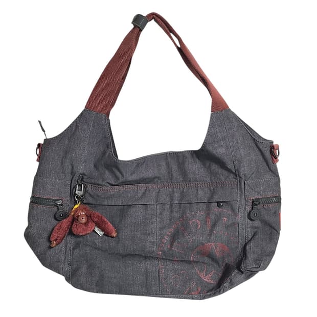 KIPLING) 키플링 Y2K 데님 숄더백