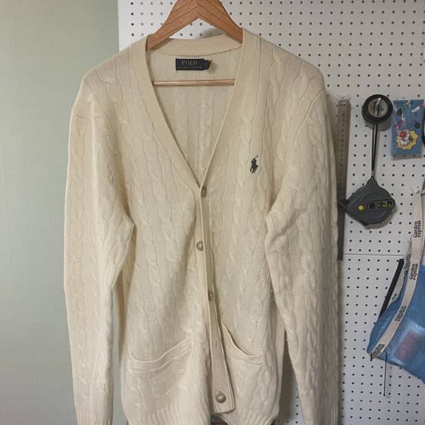 폴로 랄프로렌 캐시미어 울 블렌드 가디건 (170/92A 사이즈)