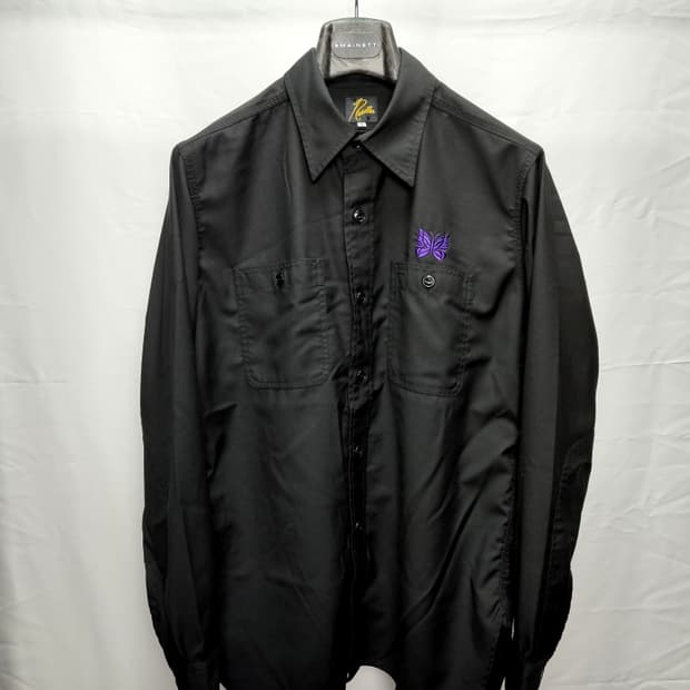 니들스 워크셔츠 블랙 s