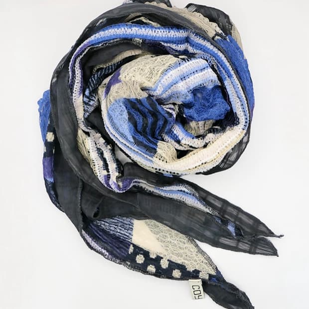 코이세이오 26ss 사은품 스카프 블루