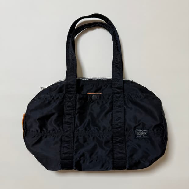 (초미품) PORTER 포터 탱커 더플백 L 블랙 보스턴백