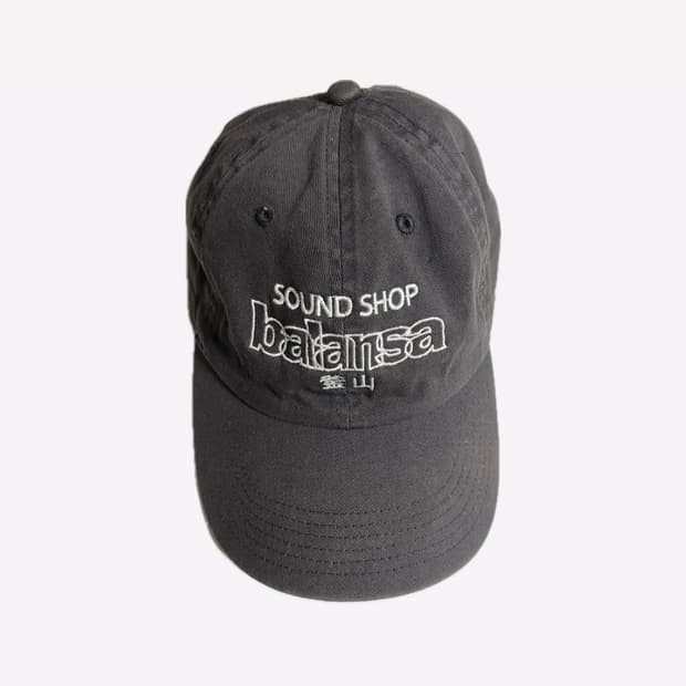 발란사 볼캡 차콜