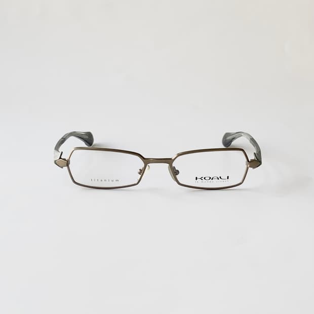 863 코아리 티타늄 데드스탁 빈티지 메탈 사각 슬림 프레임 남녀공용