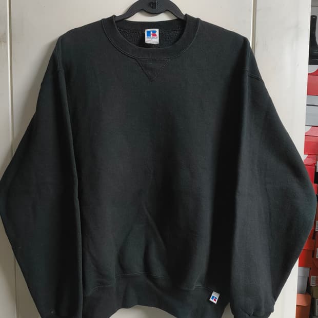 러셀 90s 블랙 usa L 