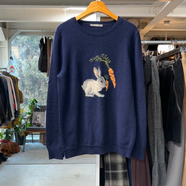 Bcbg 토끼 울니트