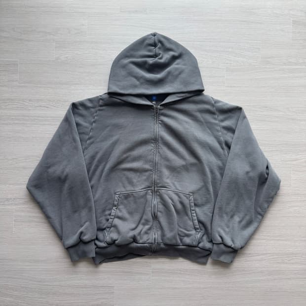 이지갭 후드집업 다크 그레이 XL