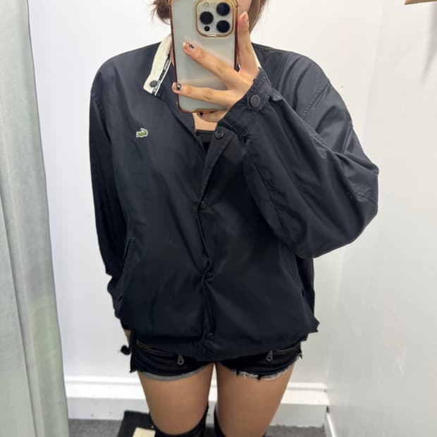 라코스테 블랙 블루종